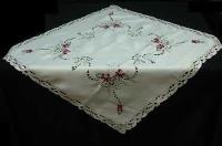 Satin with Embroidery Tablecloth